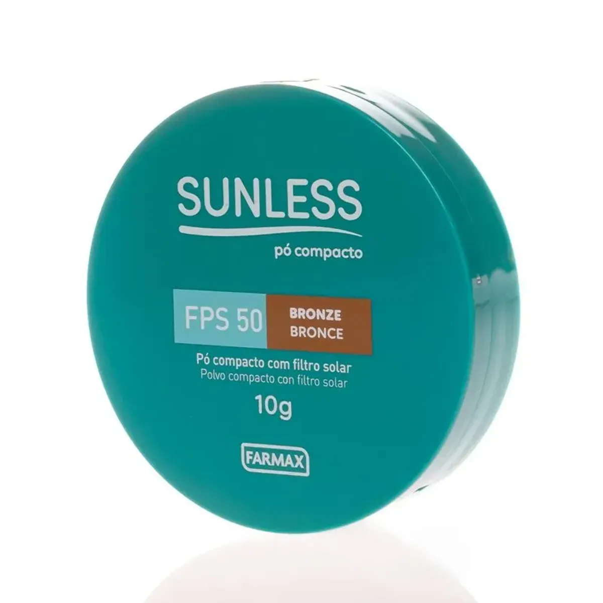 po compacto bronze sunless 10g